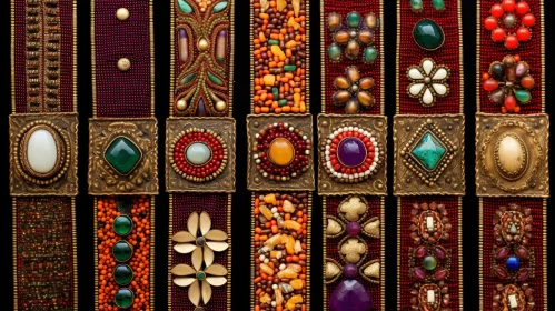 Colorful Beaded Belts Collection - Fashion Accessories