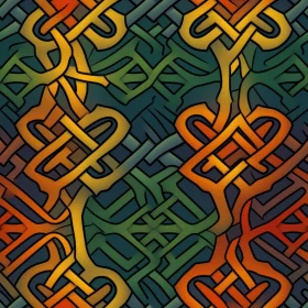 Dynamic Geometric Pattern for Fabric and Home Decor