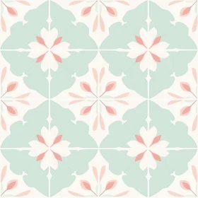 Symmetrical Moroccan Tile Pattern