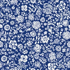 Delicate Floral Pattern for Spring and Summer Dress