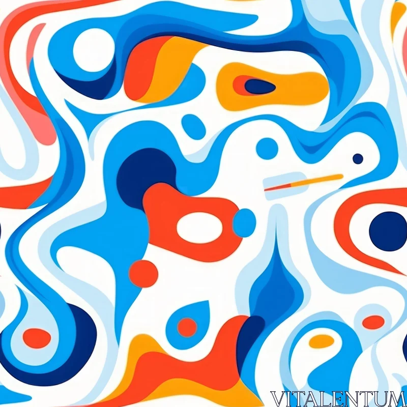 Vibrant Abstract Painting for Modern Spaces AI Image