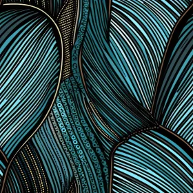 Intricate Geometric Pattern - Harmony and Depth