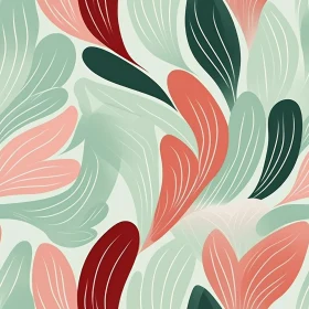 Dreamy Abstract Leaves Pattern