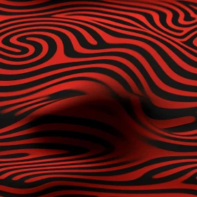 Red and Black Wave Pattern Background