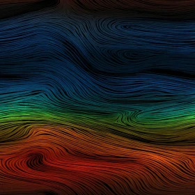 Dark Abstract Wavy Pattern Background