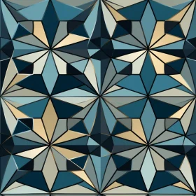 Luxurious Moroccan-Inspired Geometric Pattern