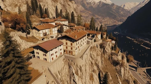 Serene Mountain Village: A Picturesque Retreat