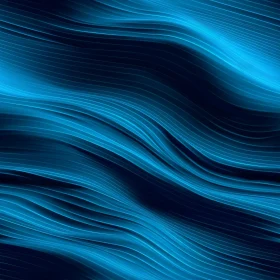 Blue Wavy Background - Calming and Soothing