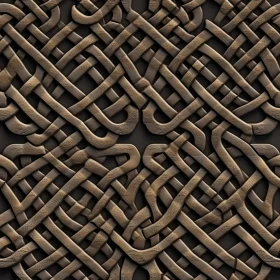 Luxurious Celtic Knot Leather Texture