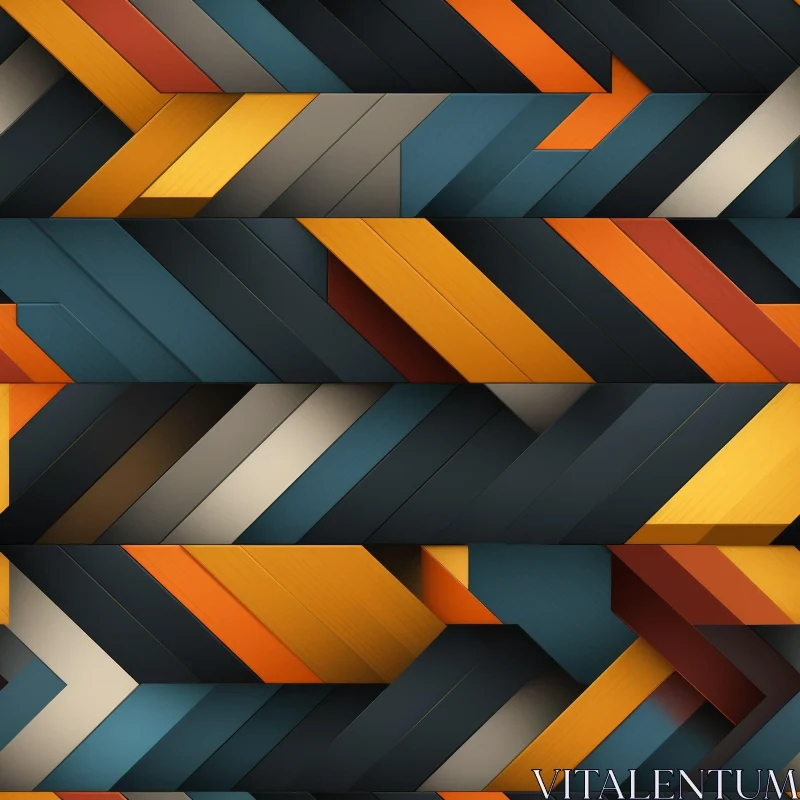 Modern Geometric Pattern for Backgrounds AI Image