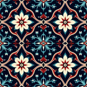 Traditional Moroccan Tiles Pattern