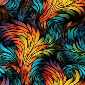 Colorful Abstract Pattern - Dynamic and Energetic Design