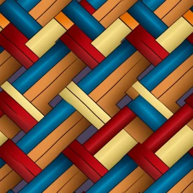 Colorful Diagonal Stripes Seamless Pattern