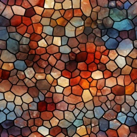 Colorful Mosaic Texture for Website Background or Fabric Print