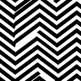 Dynamic Zigzag Pattern - Black and White Seamless Design