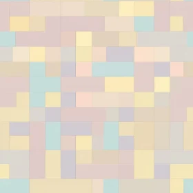 Pastel Mosaic Brick Wall Texture Pattern