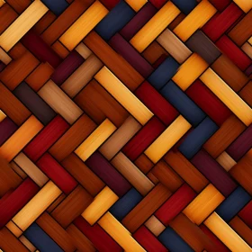 Wicker Basket Texture - Seamless Wood Pattern