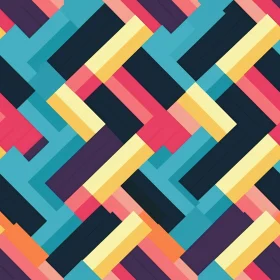 Colorful Geometric Pattern for Design Projects