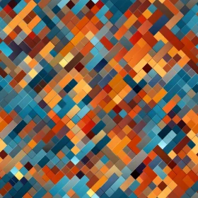 Colorful Square Pattern Design