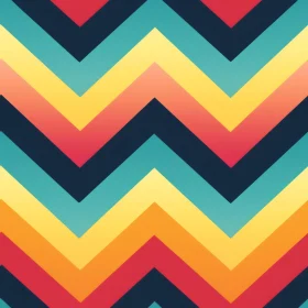 Chevron Pattern: Retro 70s Vibe