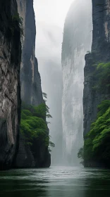 Majestic Mountain Range with Ominous Vibes | Chinese Landscape Style