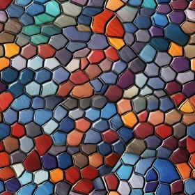 Multicolor Abstract Seamless Pattern for Wallpaper and Web Background