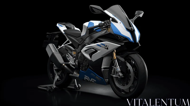 New 2019 R1 BMW Motorcycle: A Stunning Photorealistic Masterpiece AI Image