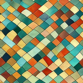 Colorful Tile Pattern for Web Design