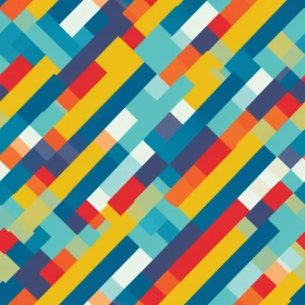 Colorful Rectangles Geometric Pattern
