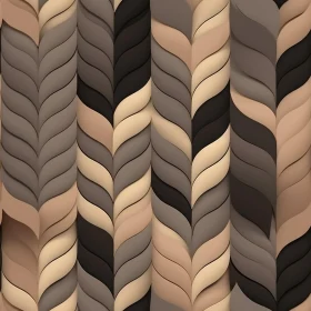 Brown and Beige Herringbone Seamless Pattern