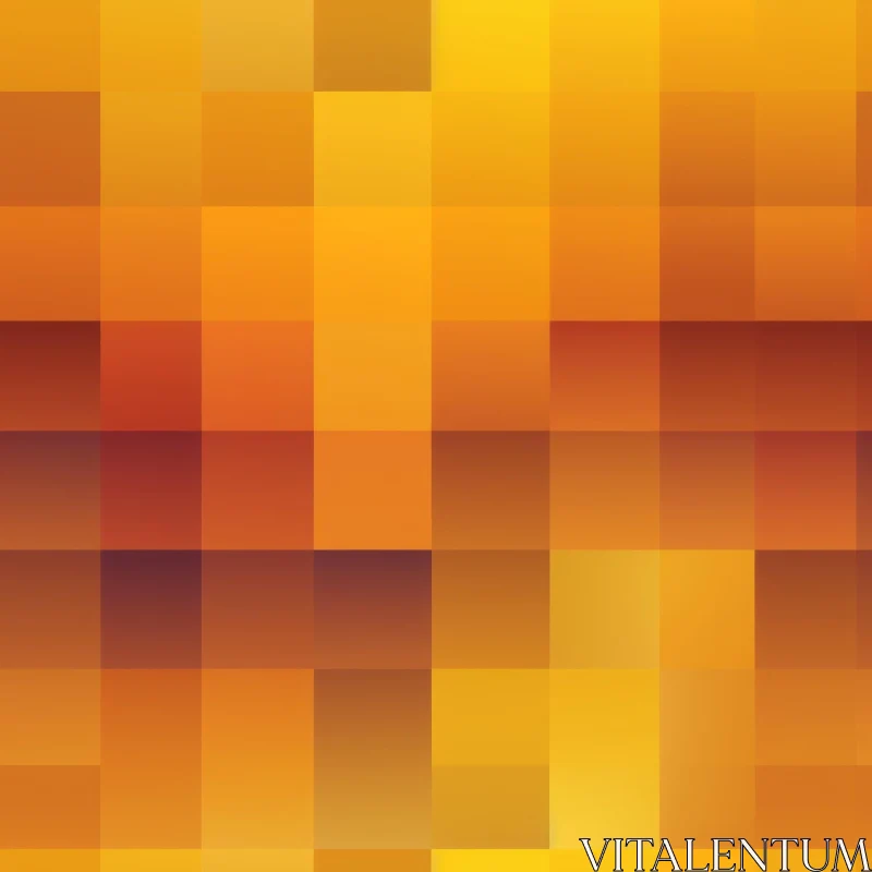 Brown, Orange, Yellow Abstract Seamless Pattern AI Image
