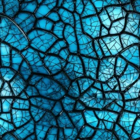 Cracked Blue Glass Texture for Website Backgrounds