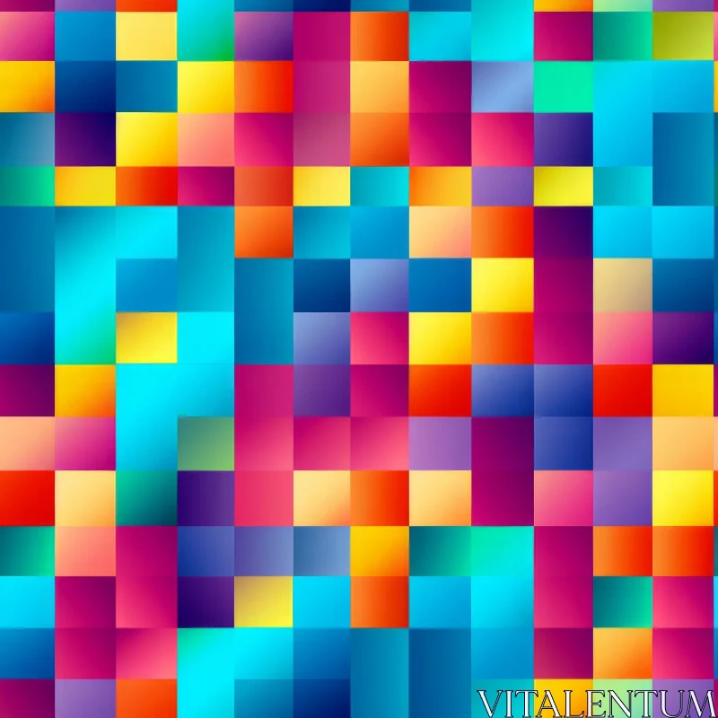 AI ART Colorful Abstract Background - Harmony and Energy