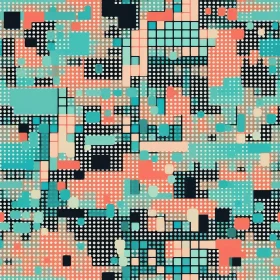 Colorful Abstract Geometric Pattern Background