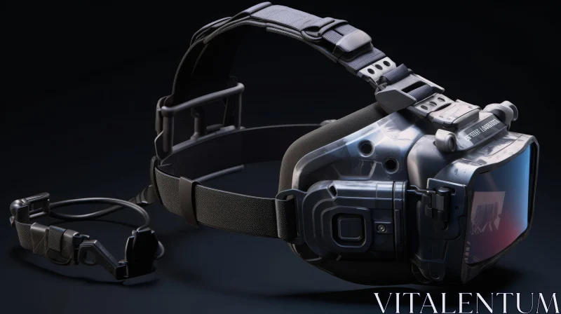 Futuristic Night Vision Goggle - 3D Rendering AI Image