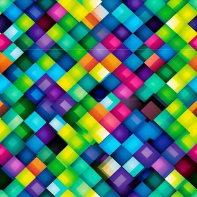 Colorful Geometric Abstract Pattern