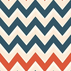 Vintage Blue Chevron Pattern for Fabric Prints