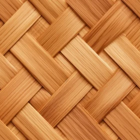 Rustic Woven Bamboo Basket - Handcrafted Storage Solution
