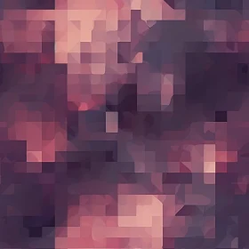 Pixelated Muted Purple Mosaic for Serene Designs