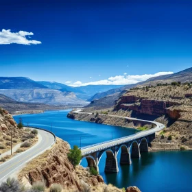 A Bridge Over a Vast Expanse of Water - Capturing the Essence of Rural America