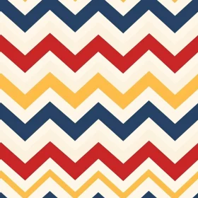 Chevron Zigzag Retro Vector Pattern