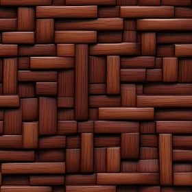 Brown Wooden Basket Weave Texture for Digital Art