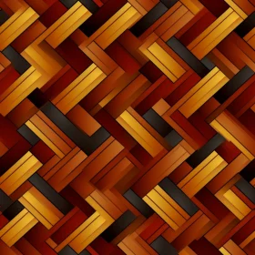 Brown, Black, Yellow Herringbone Stripes Pattern