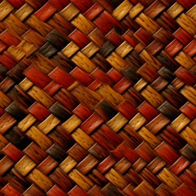 Wicker Basket Seamless Texture for Web Backgrounds