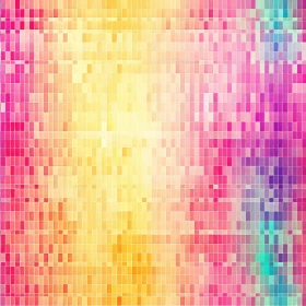 Colorful Retro Mosaic - Vibrant Design Element
