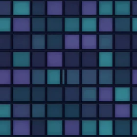 Blue Purple Beveled Squares Pattern