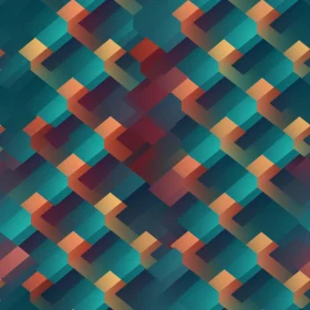 Subtle Geometric Hexagon Pattern on Dark Blue Background