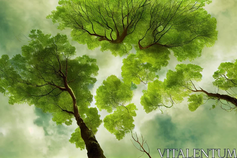 Captivating Realistic Fantasy Artwork | Highly Detailed Foliage AI Image