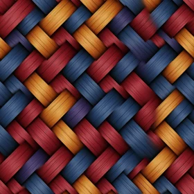 Basket Weave Geometric Pattern for Background and Texture