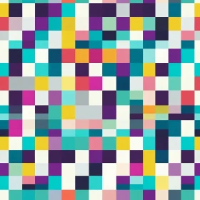 Pixel Pattern - Colorful Grid Design for Websites and Textiles